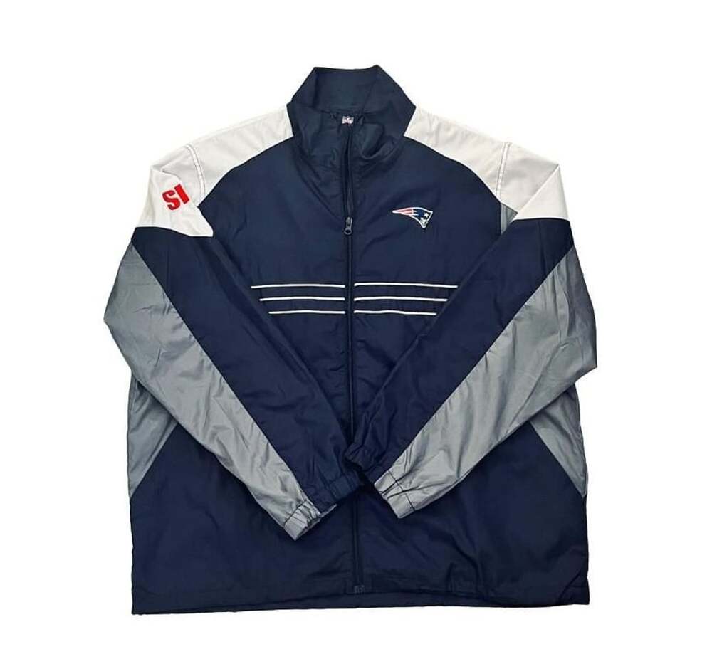 Reebok NFL Team New England Patriots Sports Illustrated Windbreaker Jacket XL